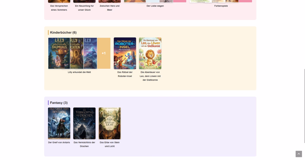 Screenshot Autorenseite 2